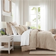 Olliix Harbor House Blue Breeze Full/Queen Quilt Set Cotton in Taupe