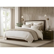 Olliix Harbor House Linen Blend Full/Queen Duvet Cover Set in White/Gold