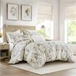 Olliix Harbor House Blue Herbal Full/Queen Duvet Set Cotton in Multi