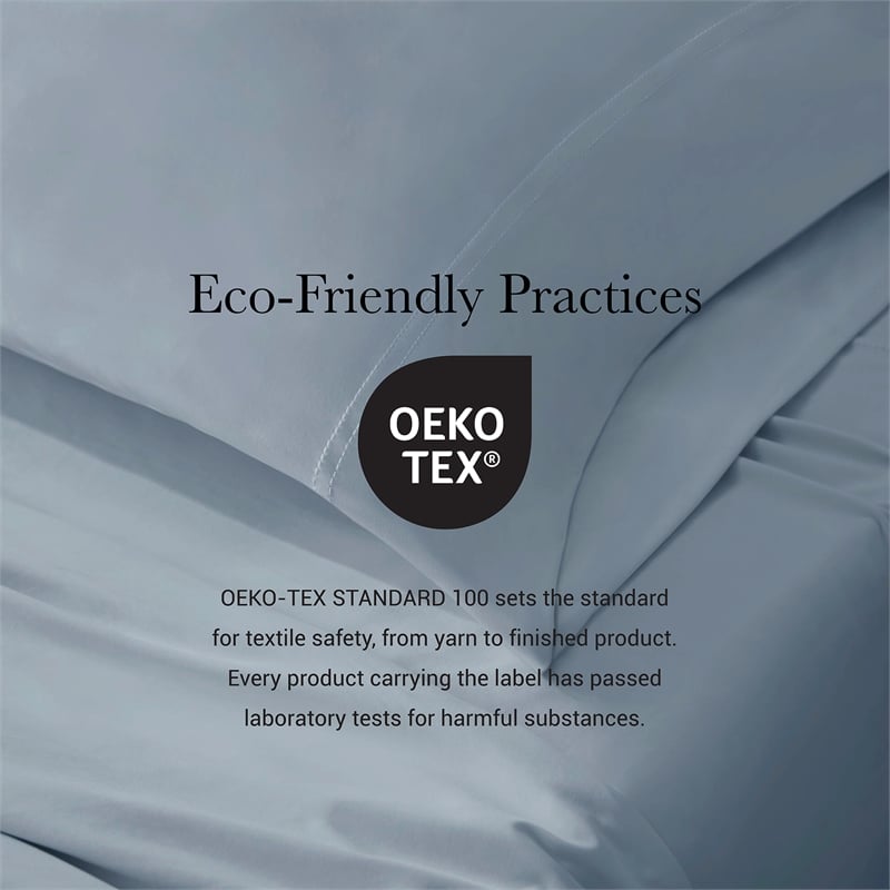 Olliix Harbor House Cooling Queen Sheet Set Nylon/Spandex in Blue