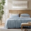 Olliix Harbor House Cooling Split King Sheet Set Nylon/Spandex in Blue