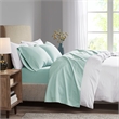 Olliix Madison Park 3M Microcell Twin XL Sheet Set Polyester in Seafoam
