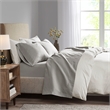 Olliix Madison Park 3M Microcell Twin XL Sheet Set Polyester in Grey