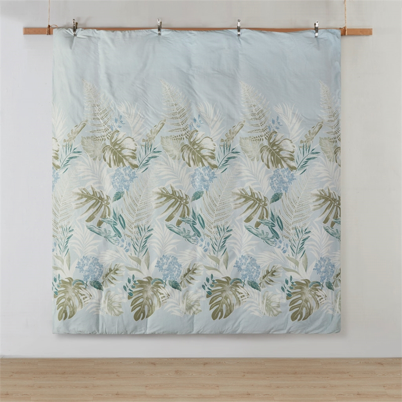 Olliix Harbor House Blue Kiawah Island Full/Queen Duvet Cover Set Cotton in Blue