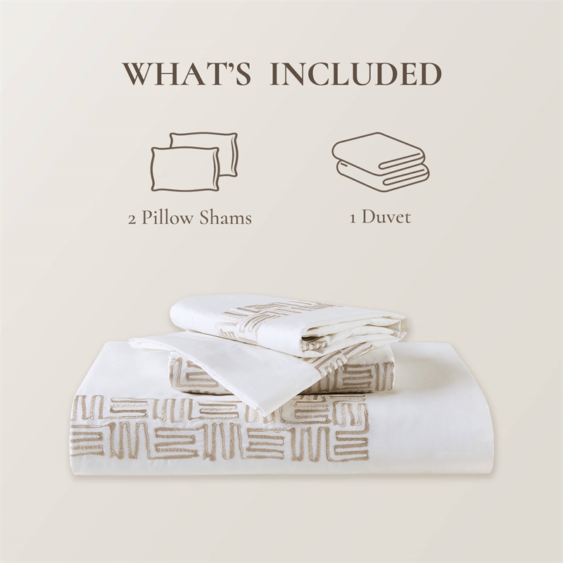 Olliix Harbor House Blue Nile Full/Queen Duvet Mini Set Cotton in Multi