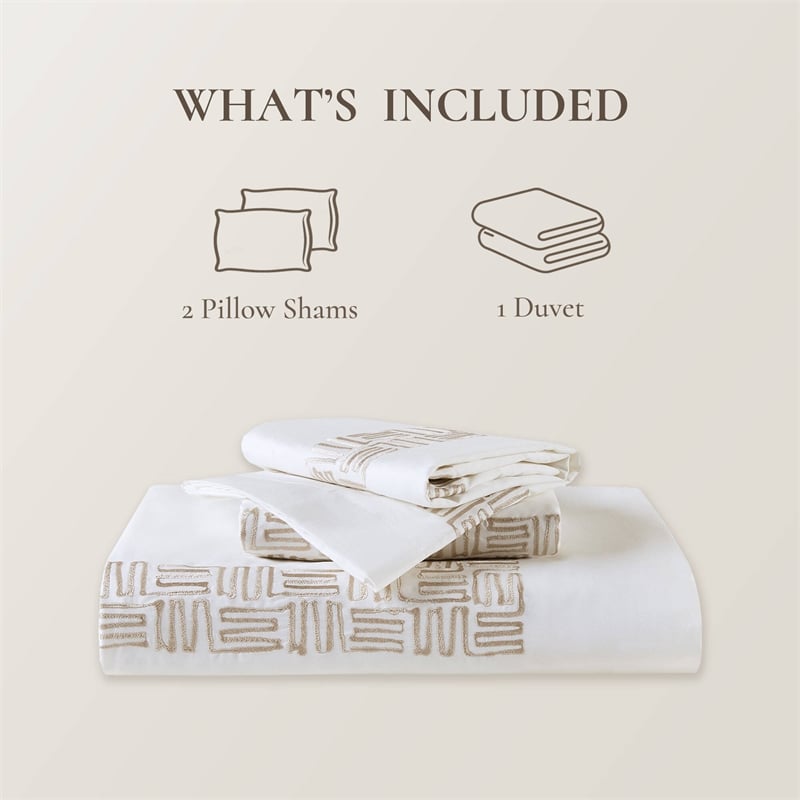 Olliix Harbor House Blue Nile King/Cal King Duvet Mini Set Cotton in Multi