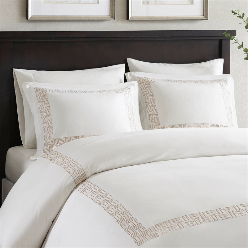 Olliix Harbor House Blue Nile King/Cal King Duvet Mini Set Cotton in Multi