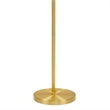 Olliix INK+IVY Laguna Floor Lamps Iron/Rattan/Glass in Gold/Natural