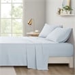 Olliix Intelligent Design Microfiber Queen Sheet Set Polyester in Blue