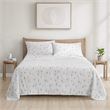 Olliix True North by Sleep Philosophy Cozy Flannel Cal King Sheet Set in Gray