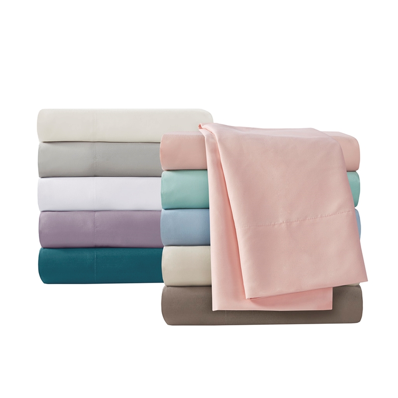 Olliix Madison Park 3M Microcell Queen Sheet Set Polyester in Blush