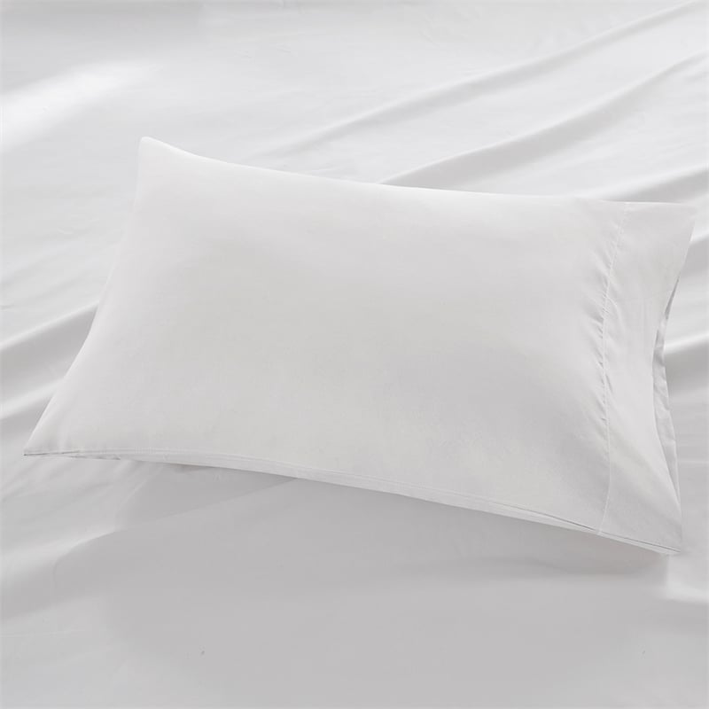 Olliix Madison Park 3M Microcell Twin XL Sheet Set Polyester in White