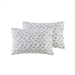 Olliix True North by Sleep Philosophy Cozy Flannel Queen Sheet Set in Black