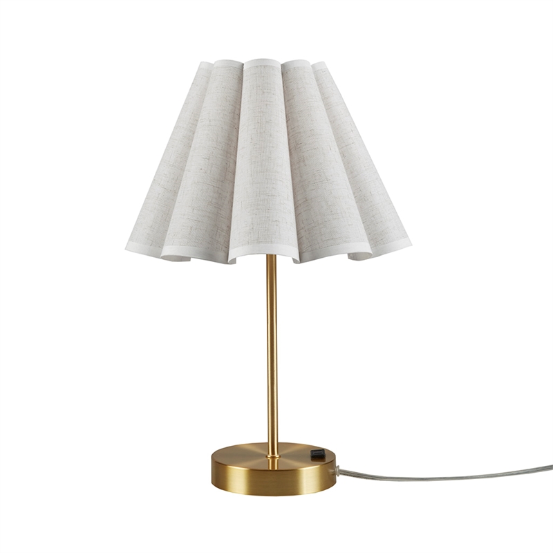 Olliix 510 Design Chique Table Lamp Iron/Polyester in Gold