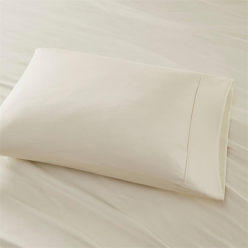 Olliix Madison Park 800 Thread Count Split King Sheet Set Cotton in Ivory