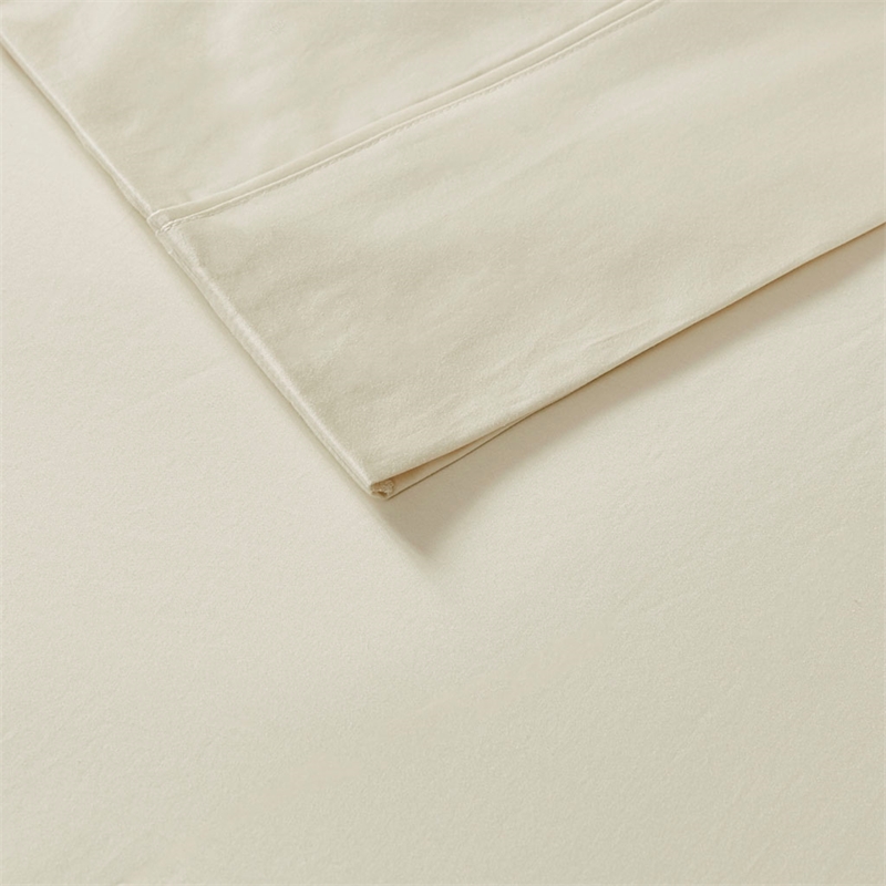 Olliix Madison Park 800 Thread Count Split King Sheet Set Cotton in Ivory