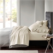 Olliix Madison Park 800 Thread Count Split King Sheet Set Cotton in Ivory