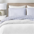 Olliix Madison Park Essentials 200 Thread Count Printed Queen Sheet Set in Blue