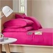 Olliix Intelligent Design Microfiber Queen Sheet Set Microfiber in Pink