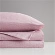 Olliix Intelligent Design Printed Microfiber Queen Sheet Set in Blush Waves
