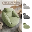 Olliix Main Street Ergonomic Cloud Couch Polyester in Olive Green
