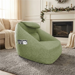 Olliix Main Street Ergonomic Cloud Couch Polyester in Olive Green