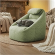 Olliix Main Street Ergonomic Cloud Couch Polyester in Olive Green