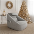 Olliix Main Street Ergonomic Cloud Couch Polyester in Ash Grey