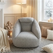 Olliix Main Street Ergonomic Cloud Couch Polyester in Ash Grey