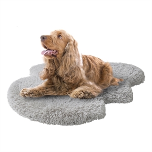 Olliix Friends Forever Nala 24x44&quot Pet Bed Polyester in Grey