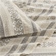 Olliix True North by Sleep Philosophy Cozy Flannel Queen Sheet Set in Gray