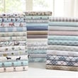Olliix True North by Sleep Philosophy Cozy Flannel Twin XL Sheet Set in White