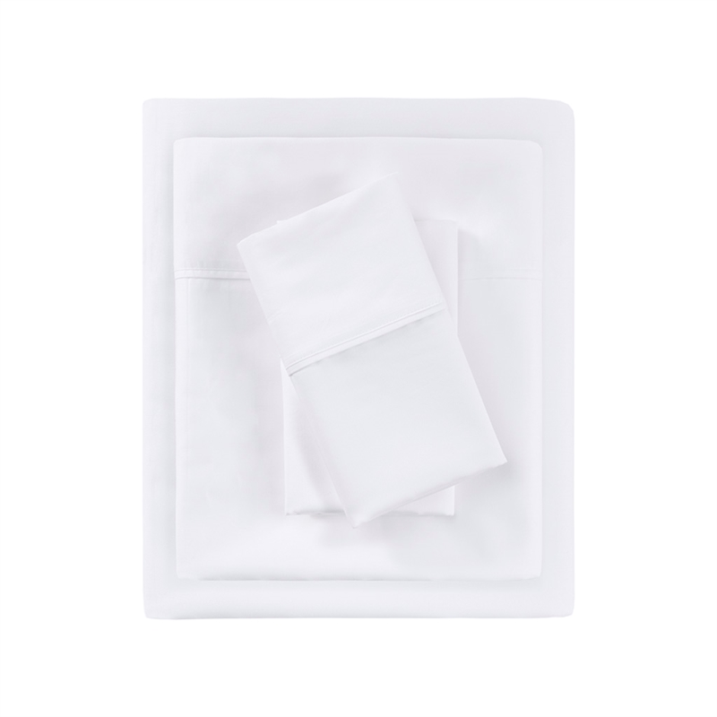 Olliix Beautyrest 1000 Thread Count Cal King Sheet Set Cotton in White