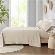 Olliix Madison Park 300 Thread Count Organic Queen Sheet Set in Taupe