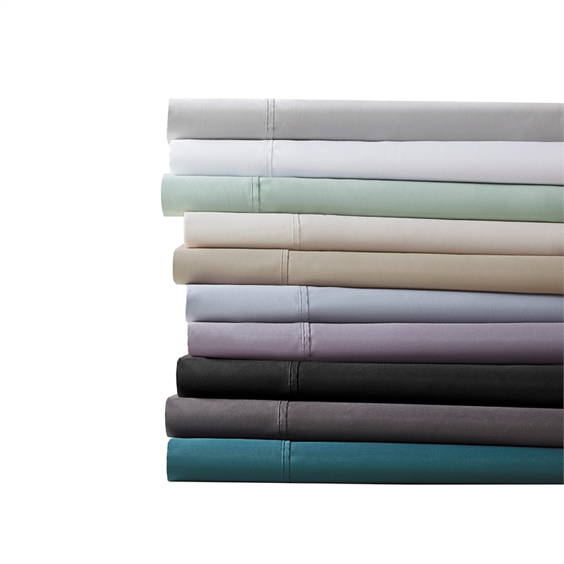 Olliix Beautyrest 600 Thread Count Cal King Sheet Set Cotton in Black