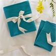 Olliix Intelligent Design Blend Jersey Knit Queen Sheet Set in Teal