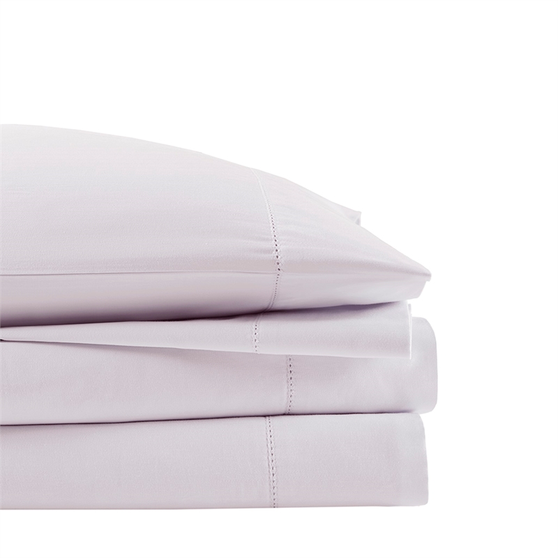 Olliix Madison Park 500 Thread Count Egyptian Queen Sheet Set in Lilac