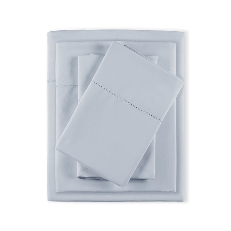 Olliix Madison Park 500 Thread Count Egyptian Queen Sheet Set in Grey