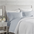Olliix Madison Park 500 Thread Count Egyptian Queen Sheet Set in Grey