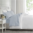 Olliix Madison Park 500 Thread Count Egyptian Queen Sheet Set in Grey