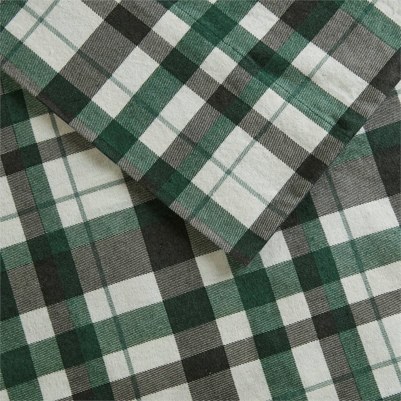 Olliix Woolrich Cotton Flannel Queen Sheet Set Cotton in Finton