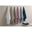 Olliix Madison Park Diagonal Ribbed 4-Piece Bath Towel Cotton in Navy