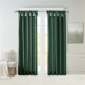 Olliix Madison Park Emilia 50x84&quot Window Panel Polyester in Green