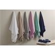 Olliix Madison Park Diagonal Ribbed 6-Piece Bath Towel Cotton in Pink