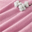 Olliix Madison Park Diagonal Ribbed 6-Piece Bath Towel Cotton in Pink