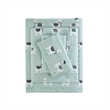 Olliix True North by Sleep Philosophy Cozy Flannel Queen Sheet Set in Seafoam