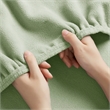 Olliix True North by Sleep Philosophy Micro Fleece Queen Sheet Set in Green