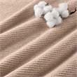 Olliix Madison Park Diagonal Ribbed 6-Piece Bath Towel Cotton in Beige