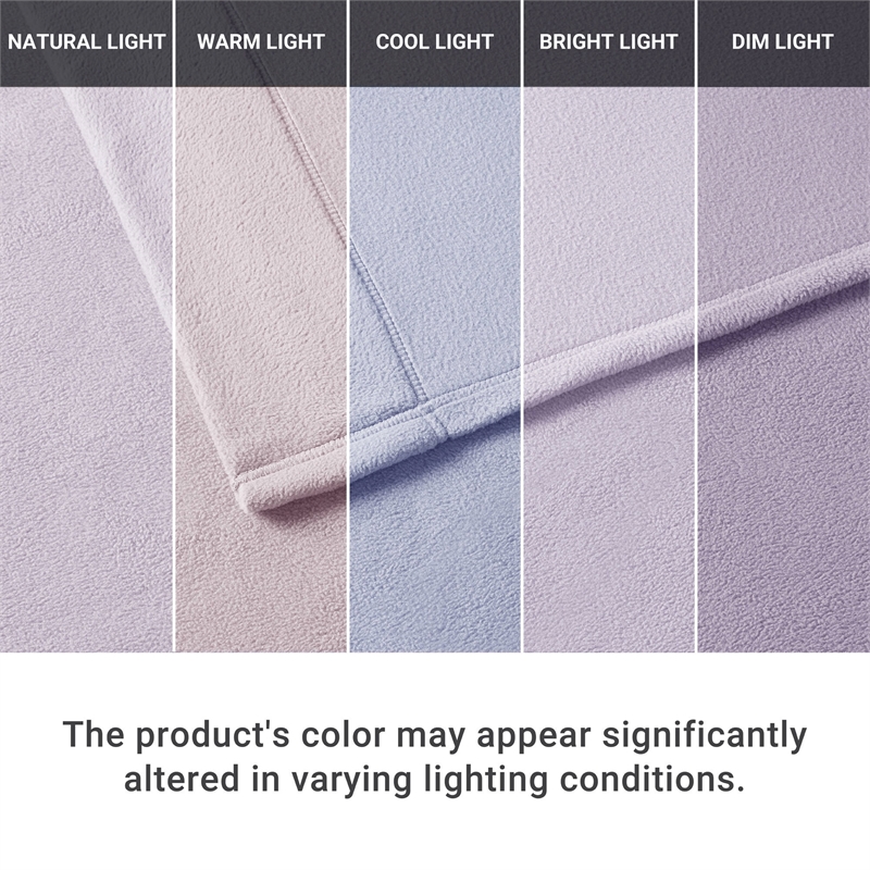 Olliix True North by Sleep Philosophy Micro Fleece Twin XL Sheet Set in Lavender