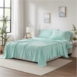 Olliix True North by Sleep Philosophy Micro Fleece Cal King Sheet Set in Aqua